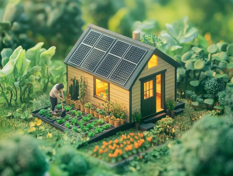 How to Implement Sustainable Practices in Tiny Living