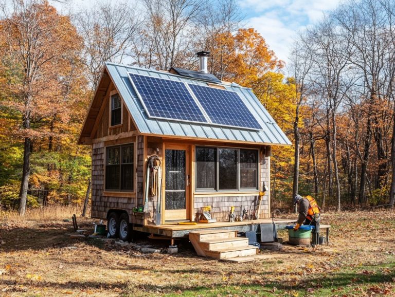 How to Install Solar Panels on a Tiny House?