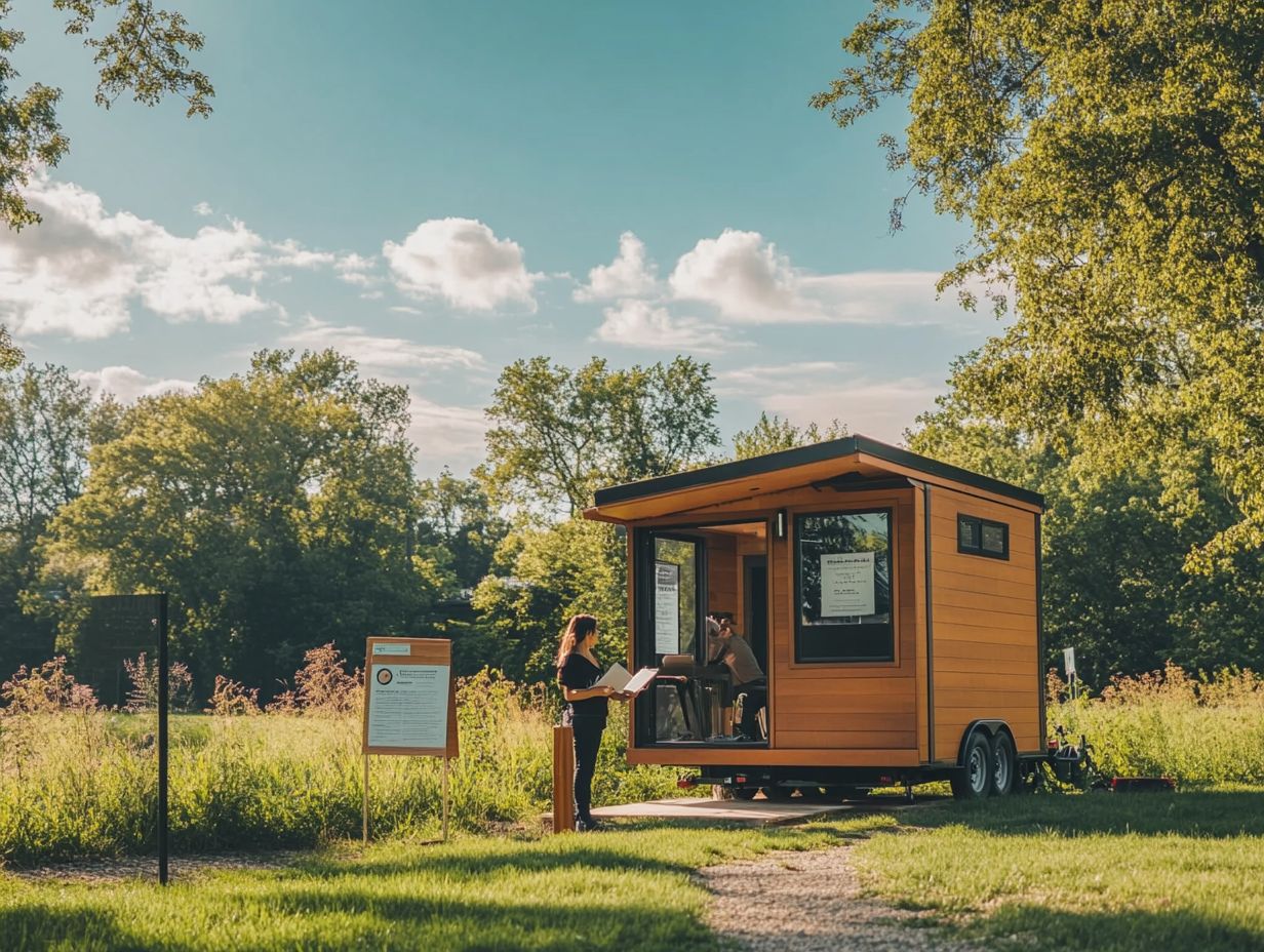 1. Can I legally place my tiny house on wheels on any type of land?