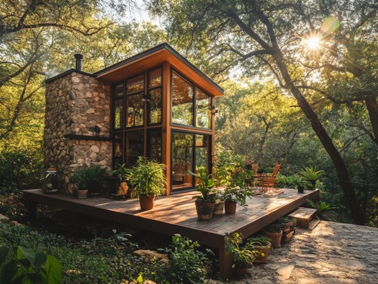 Incorporating Nature into Tiny House Designs