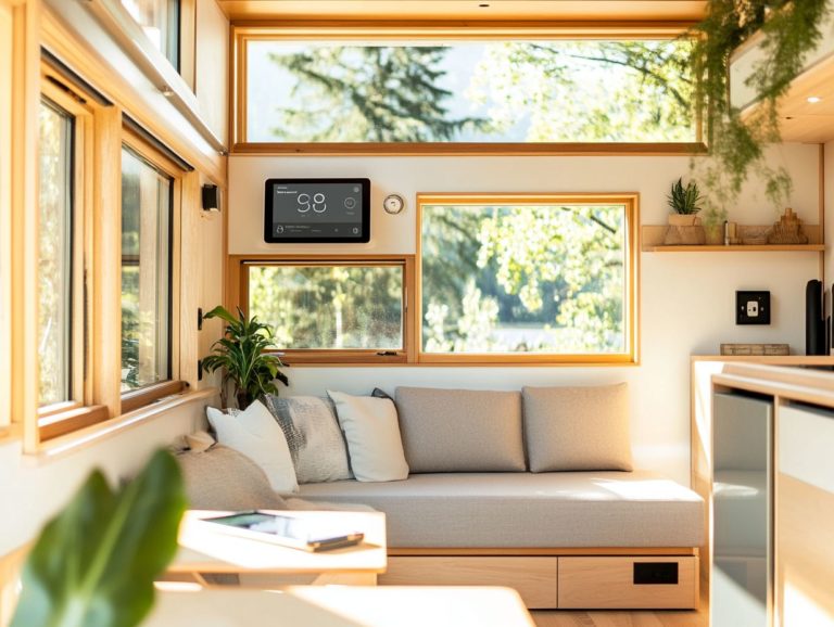 Incorporating Smart Home Technology in Tiny Houses