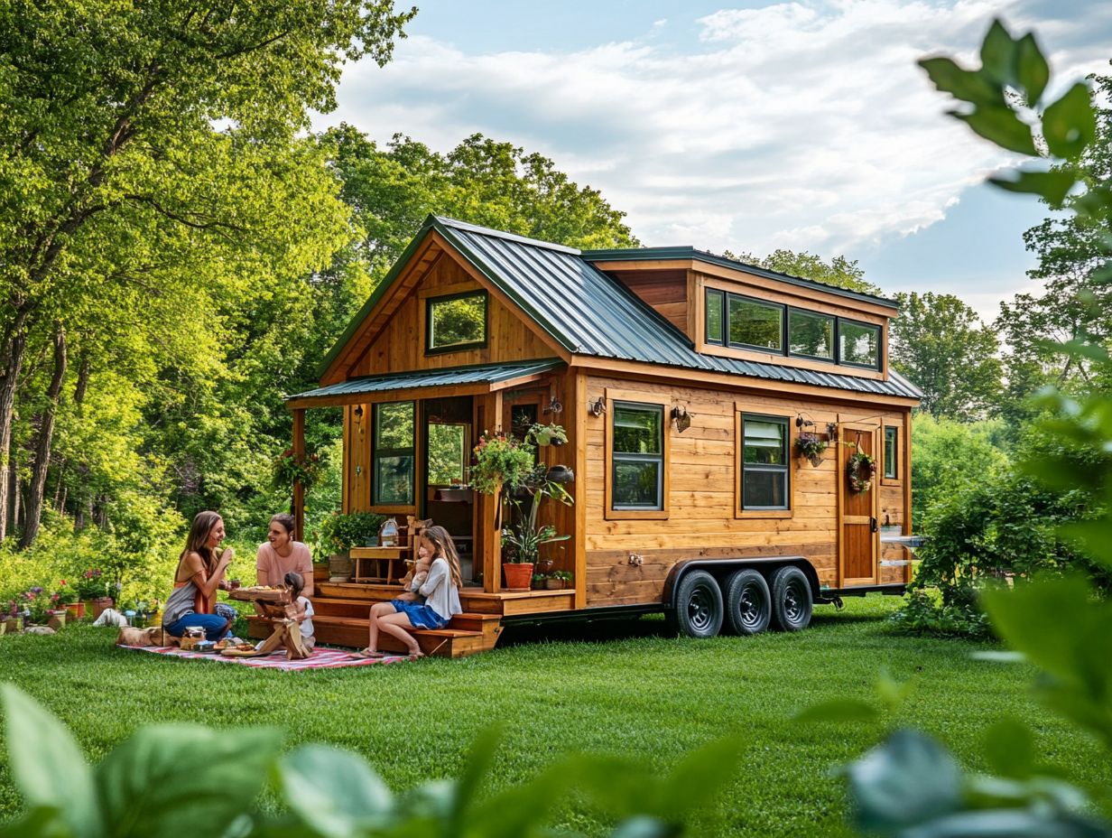 Explore the unique challenges families face in tiny house living