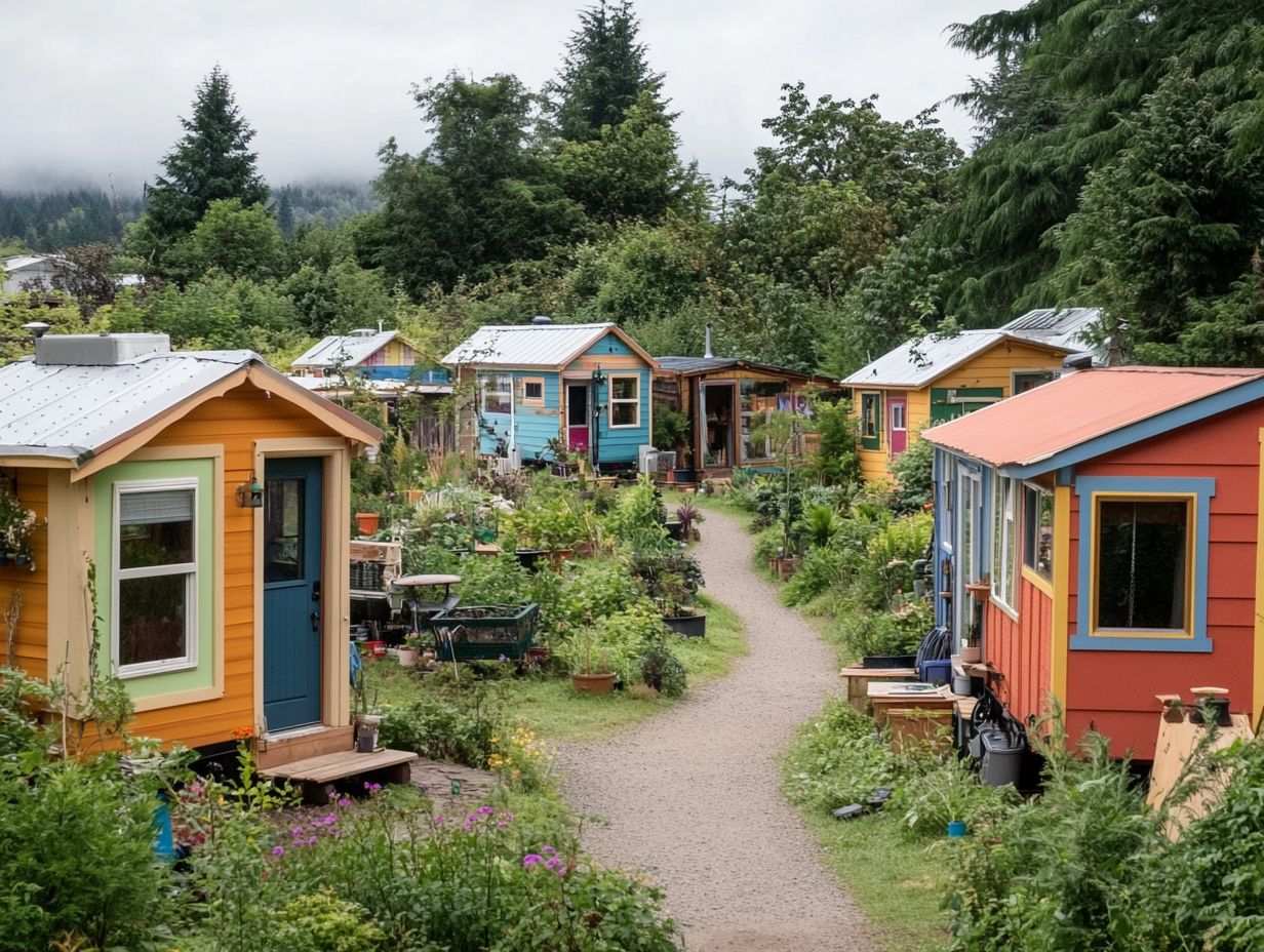 Challenges of Living in a Tiny House Community