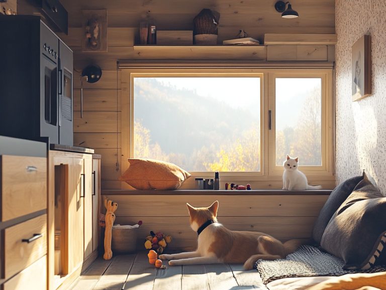 Living with Pets in a Tiny House