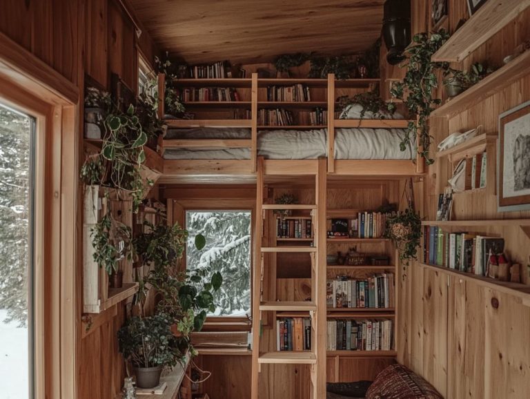 Making the Most of Vertical Space in Tiny Houses