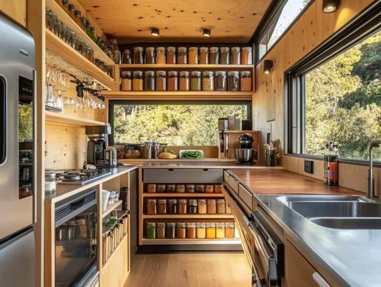 Maximizing Space in Tiny House Kitchens