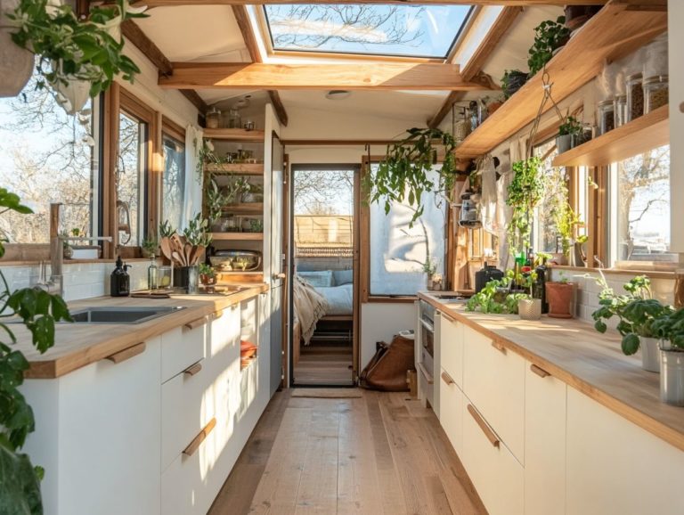 Maximizing Space with Sustainable Tiny Home Materials