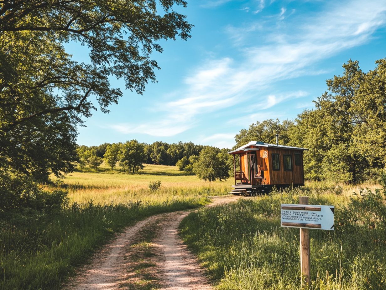 Image illustrating Frequently Asked Questions about tiny houses