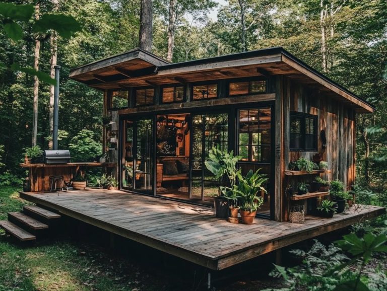 Reclaimed Wood: A Sustainable Choice for Tiny Houses