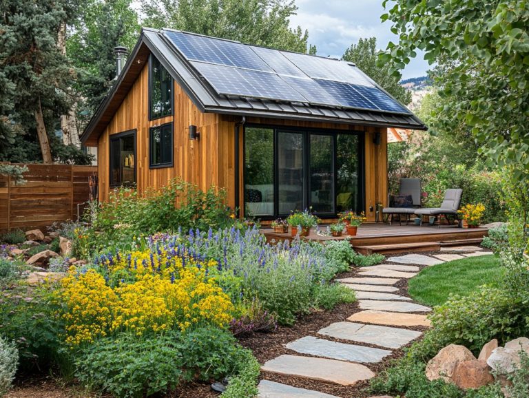 Sustainable Landscaping Materials for Tiny Homes