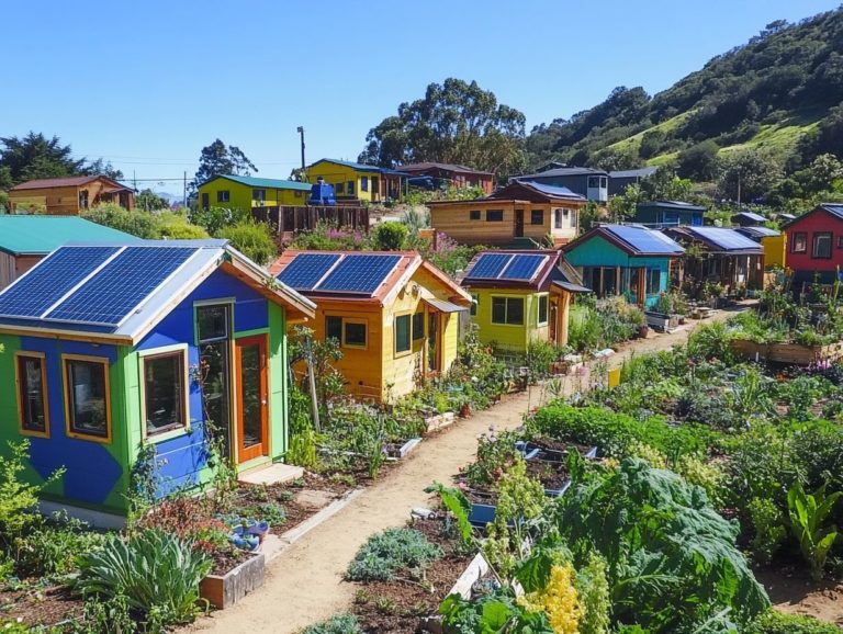 Sustainable Practices in Tiny House Communities