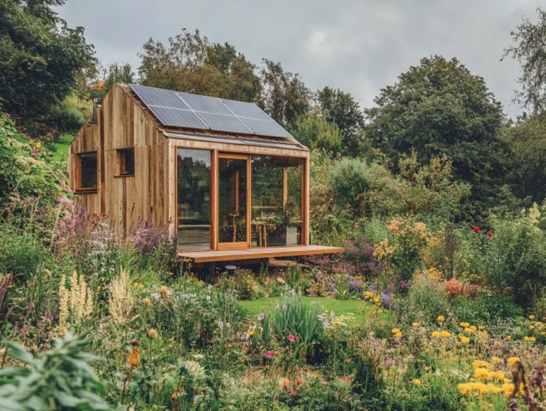 The Environmental Impact of Sustainable Tiny House Materials