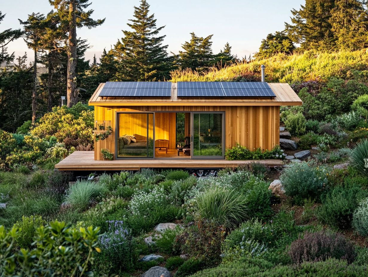 Visual Guide to Sustainable Materials for Tiny Houses