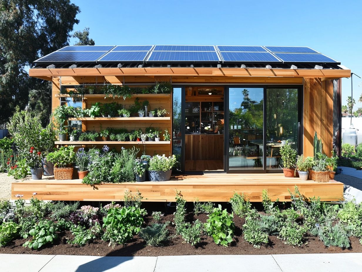 Sustainable Materials in Tiny Houses