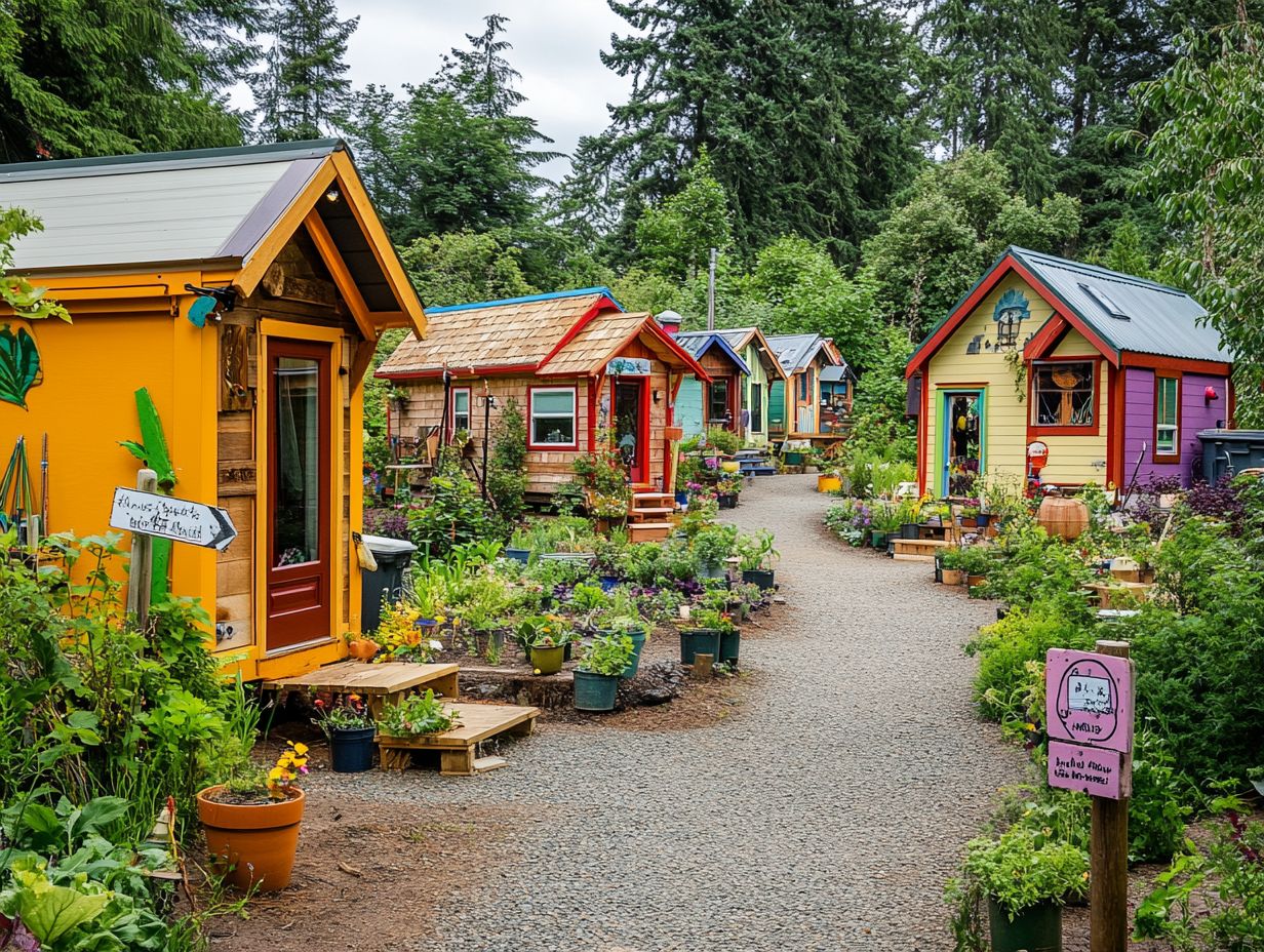 Image illustrating FAQs about tiny house living