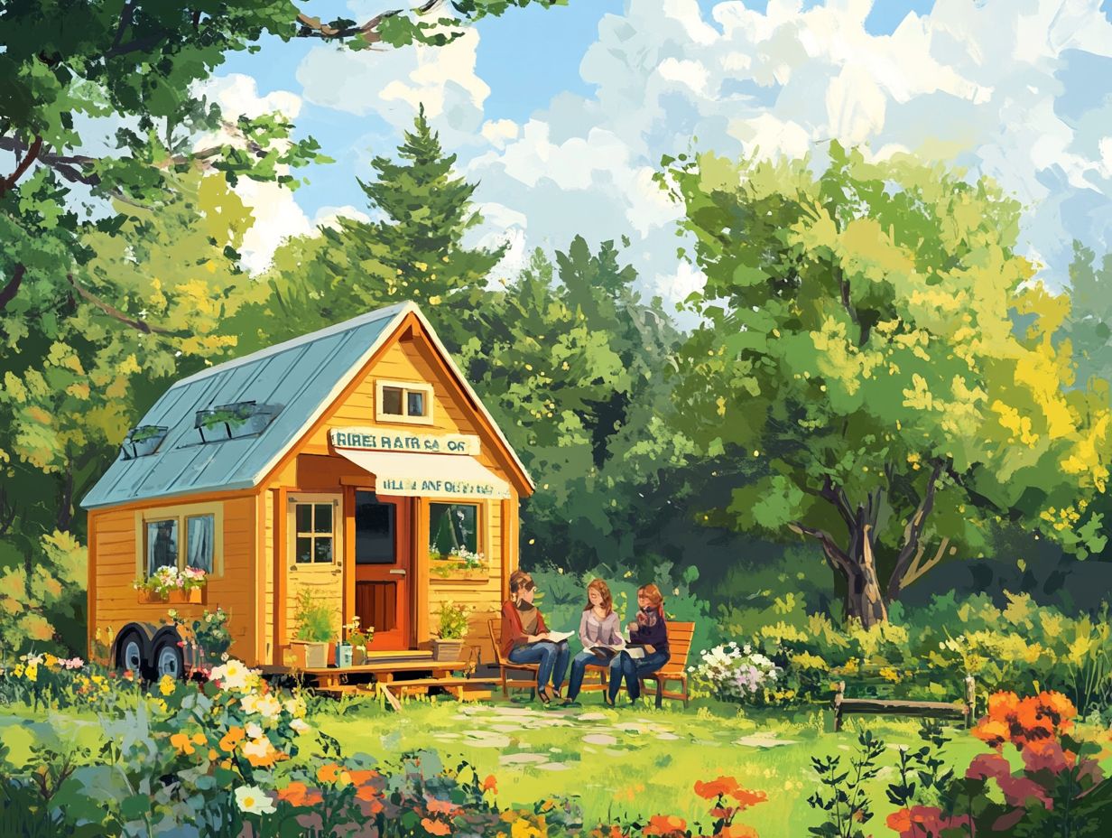 Image illustrating Tiny House Association membership process