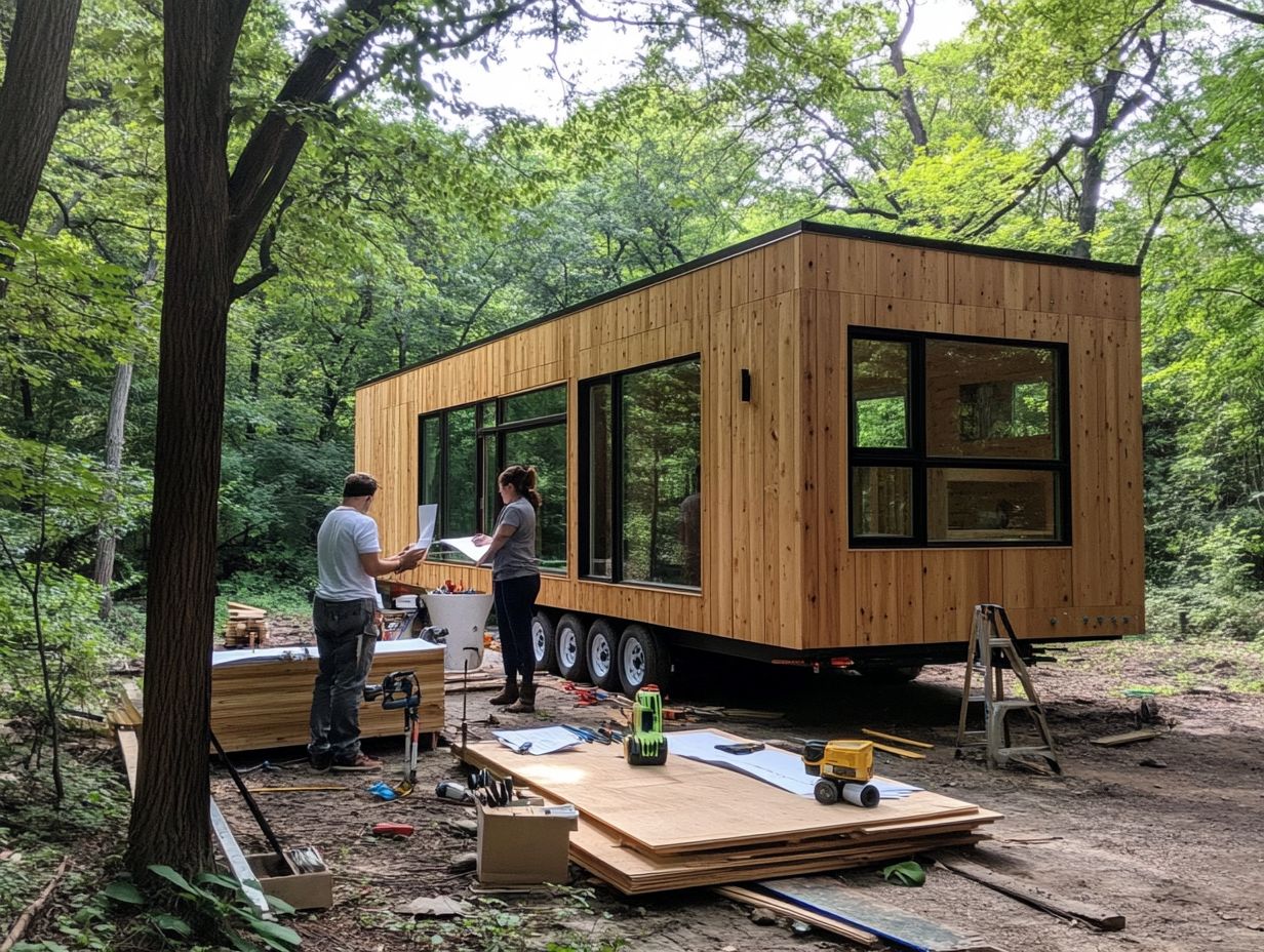 Tiny House Construction FAQs with Visual Guide