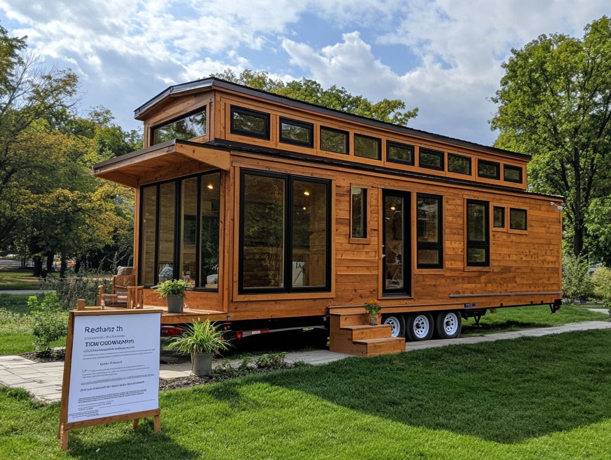 Visual guide on tax considerations for tiny house owners