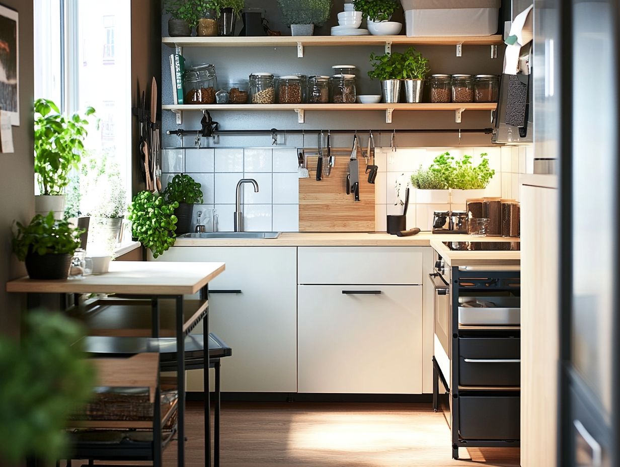 Essential space-saving ideas for a tiny house kitchen design