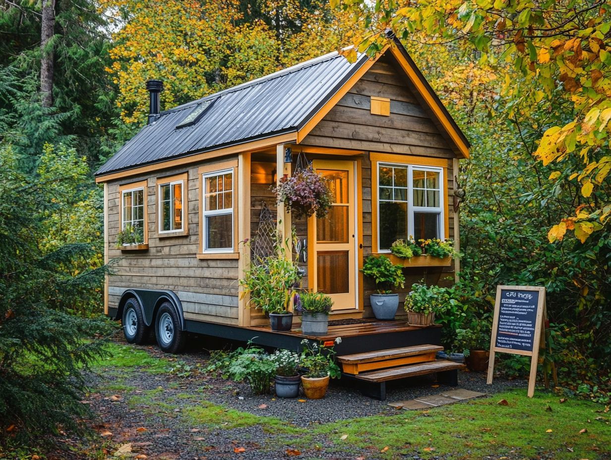 Image showing parking considerations and restrictions for tiny houses.