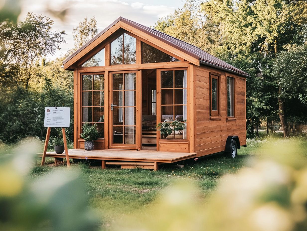 A diagram illustrating the tiny house inspection process.