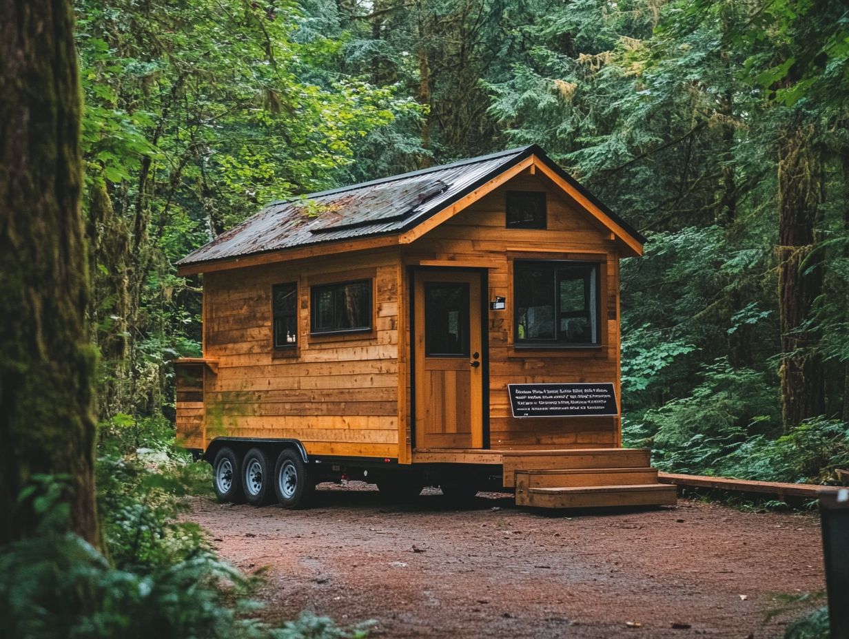 What are the different types of licenses for tiny homes?