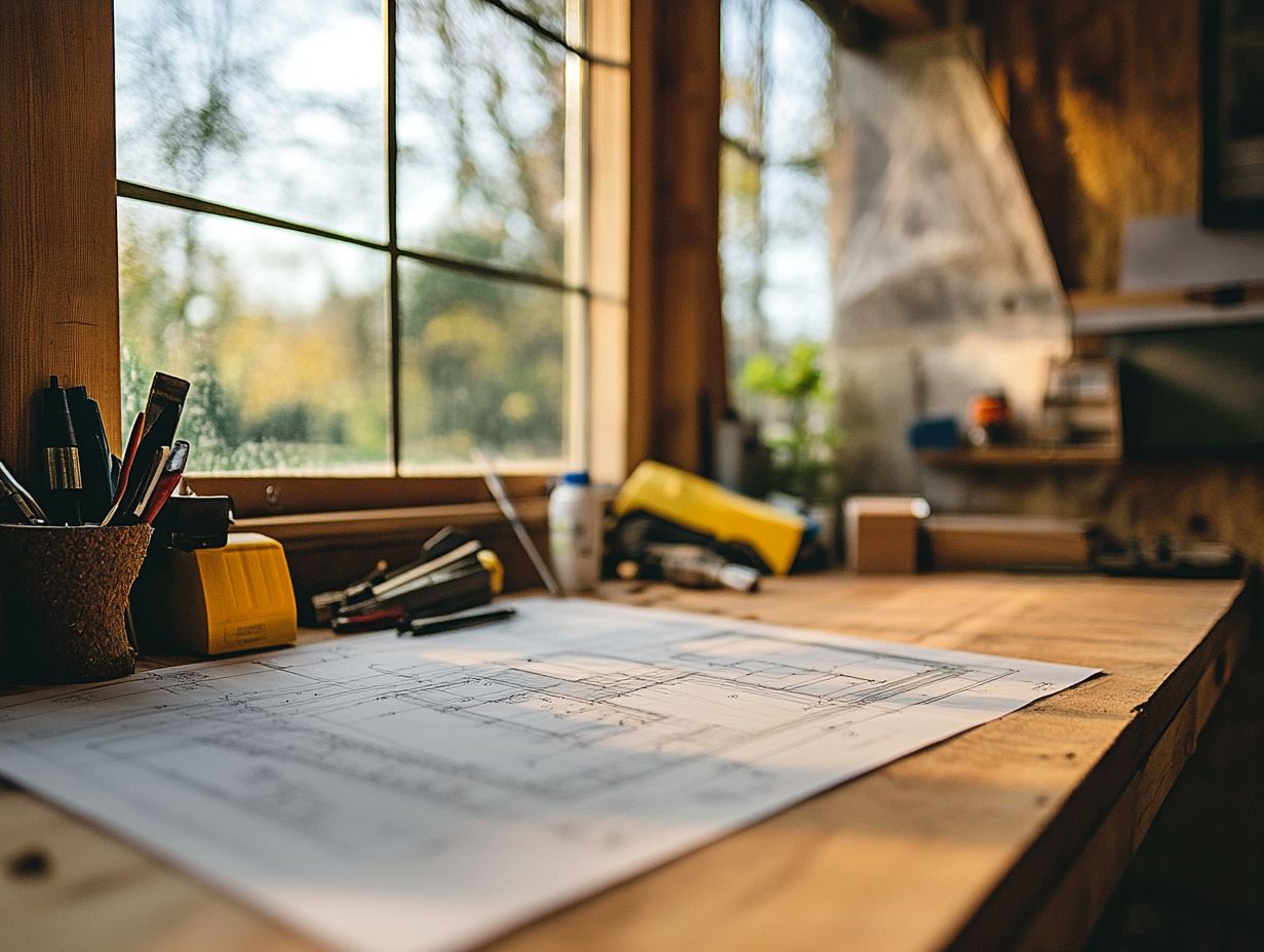 Diagram illustrating DIY tiny house building codes.