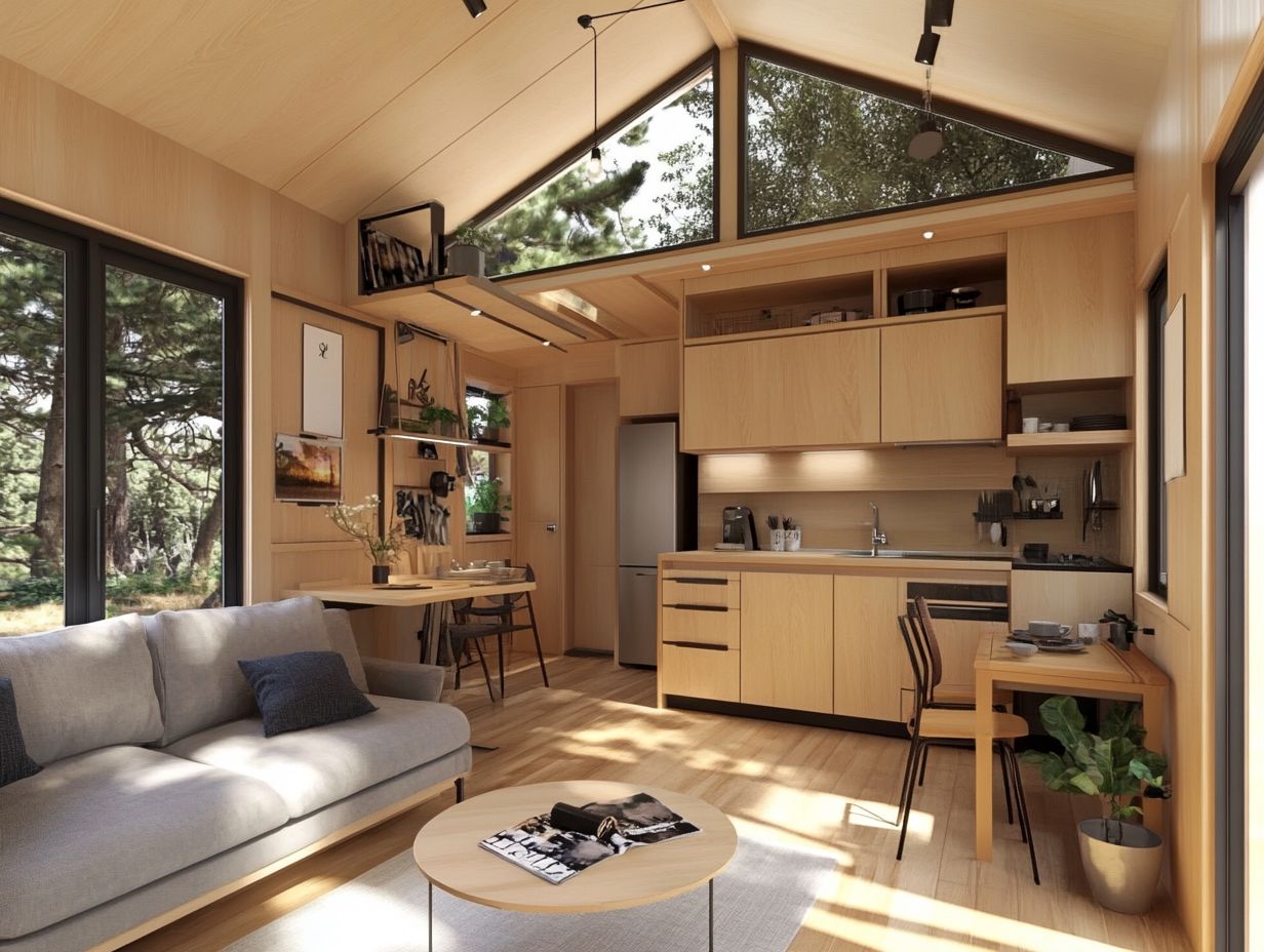 Creative strategies for enhancing flow in tiny homes