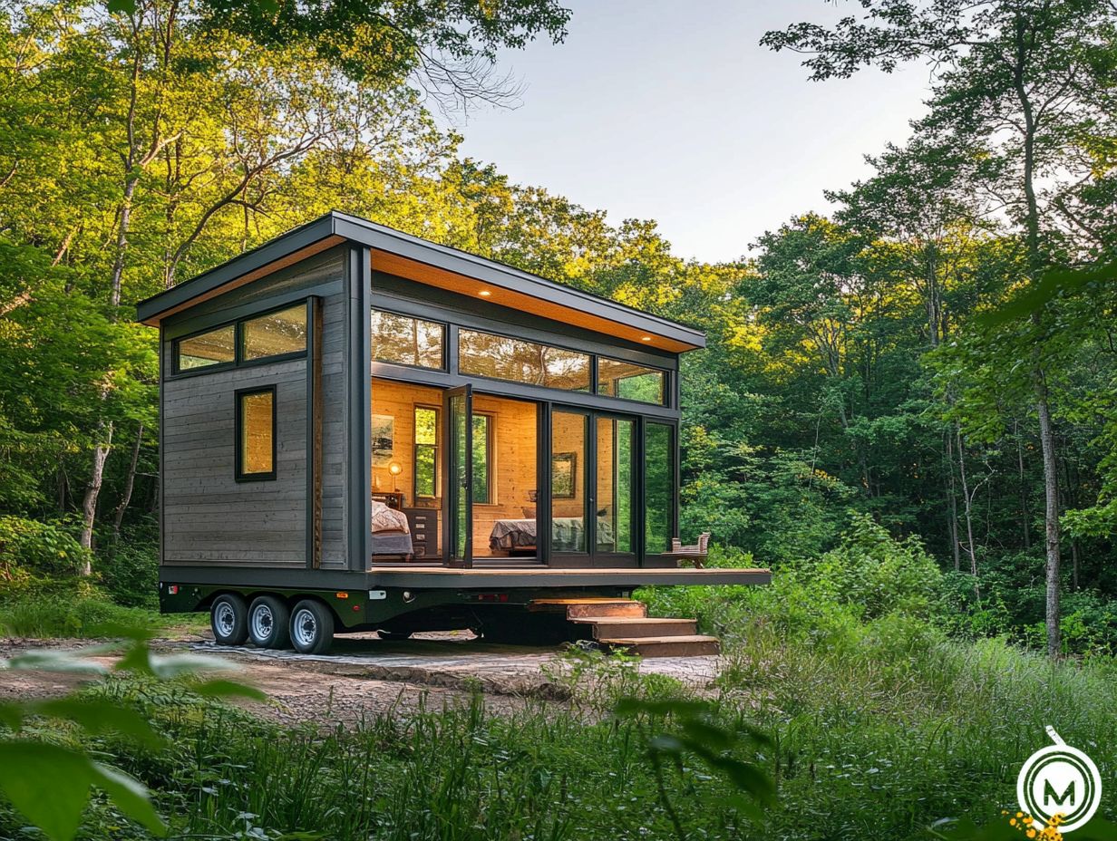 Image showing a typical tiny house