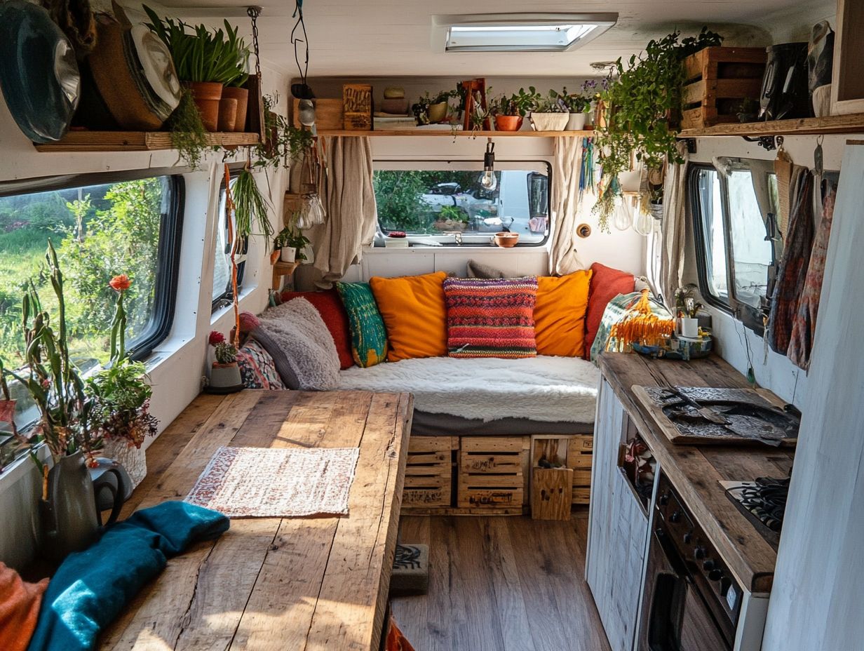 Incorporating natural elements in a DIY tiny house