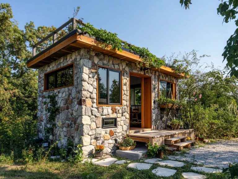 Using Natural Stone in Tiny House Construction