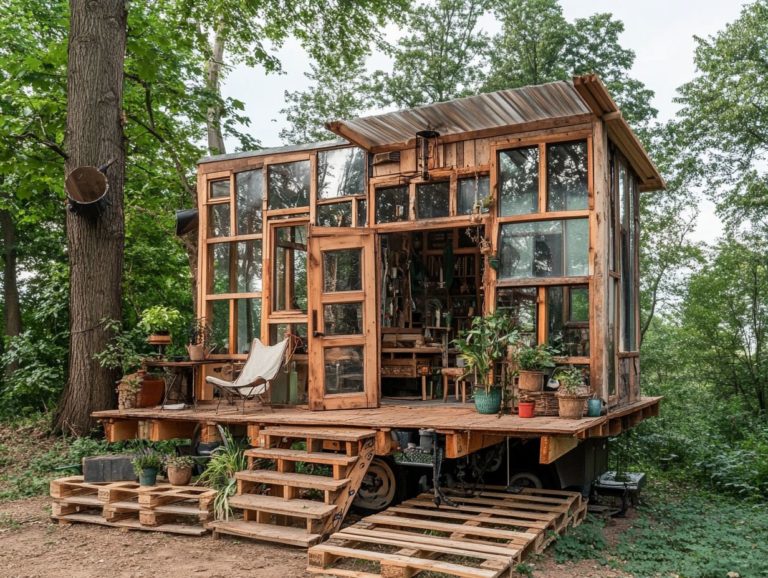 Using Recycled Materials in Tiny House Designs