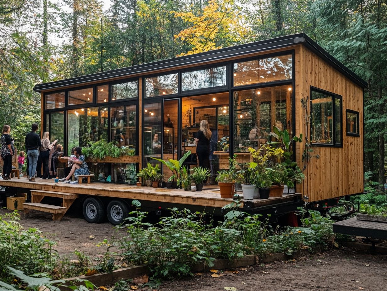 Infographic of Key Takeaways on Tiny House Movement