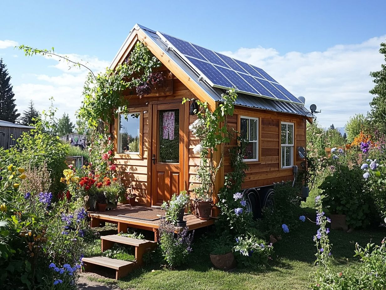 Illustration of key takeaways for tiny house longevity.