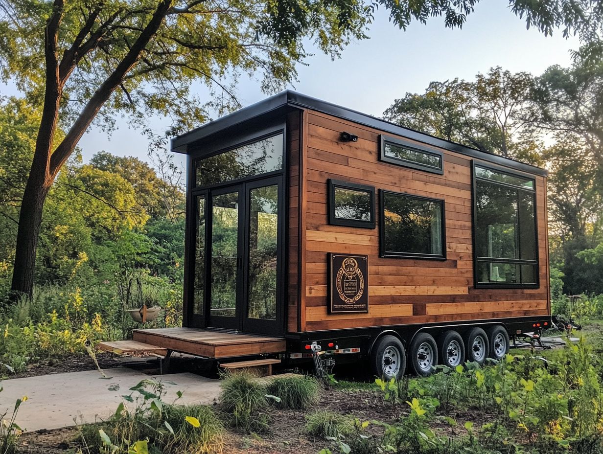 Image illustrating the debate on tiny house certification